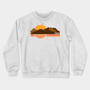 Taos Retro 70s Tourist Souvenir Crewneck Sweatshirt